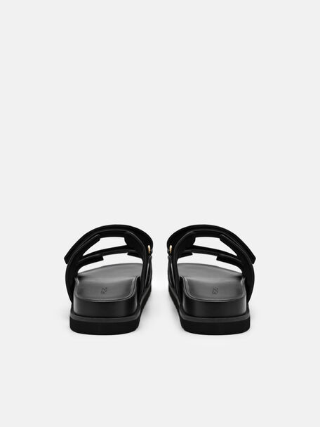 Sanni Slide Sandals, Black