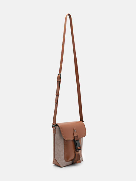 Reed Crossbody Bag, Cognac