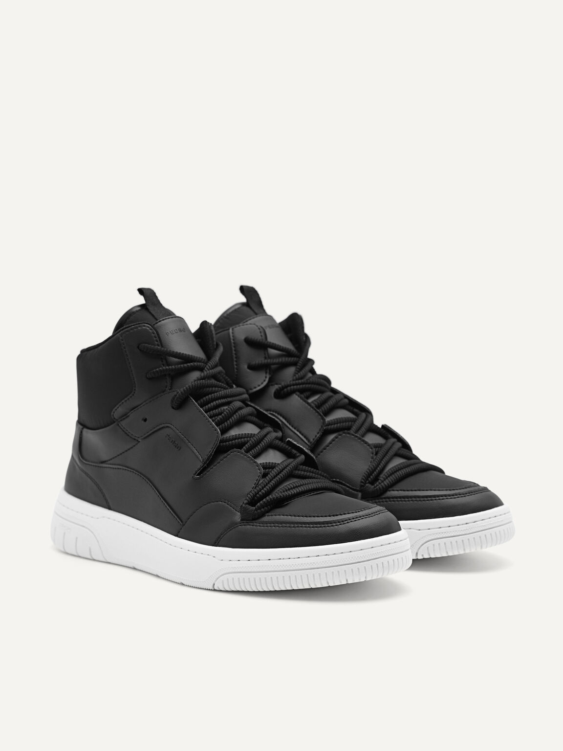 High Top Court Sneaker, Black