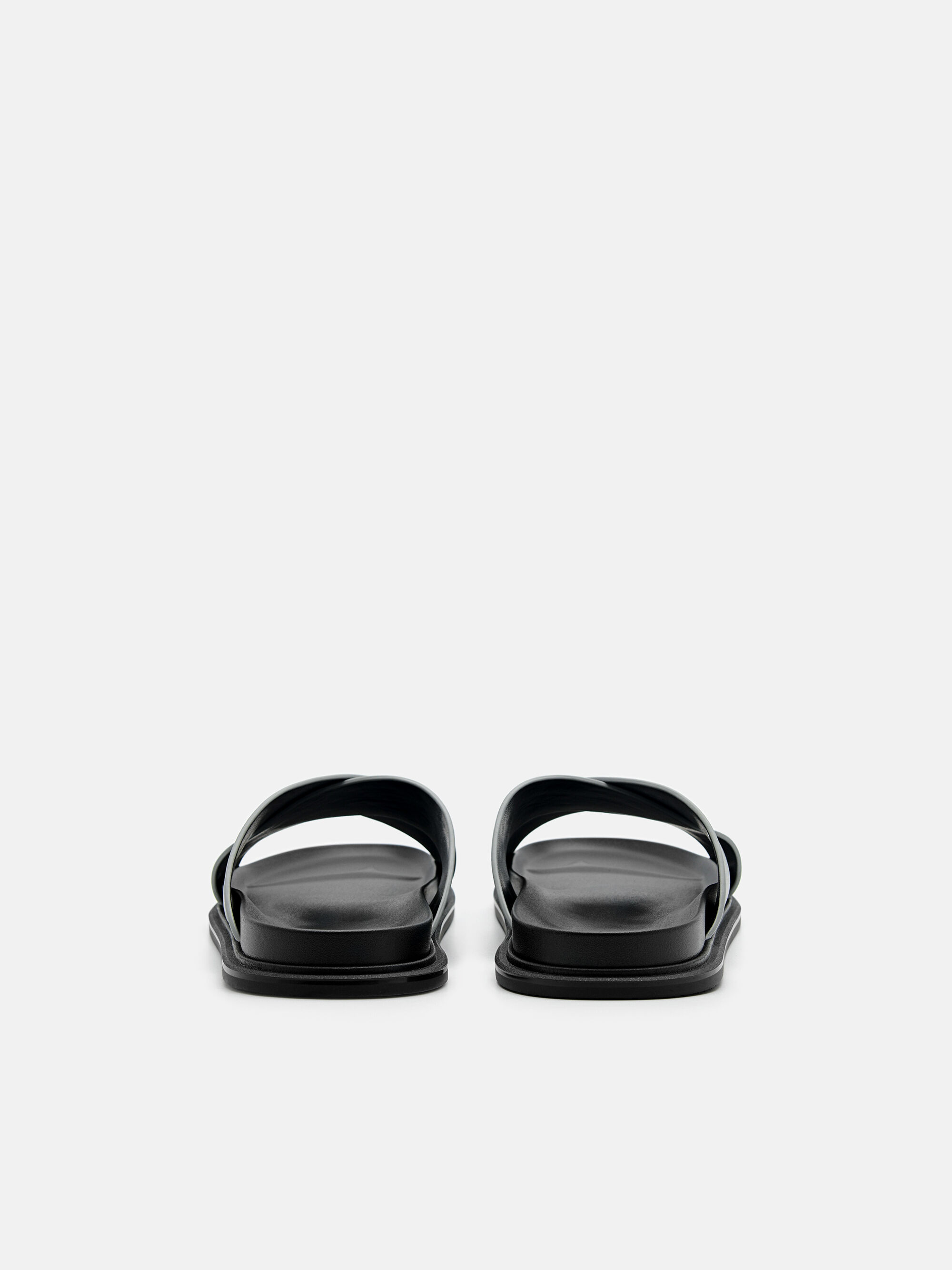 Grey PEDRO Icon Cross Sandals - PEDRO US