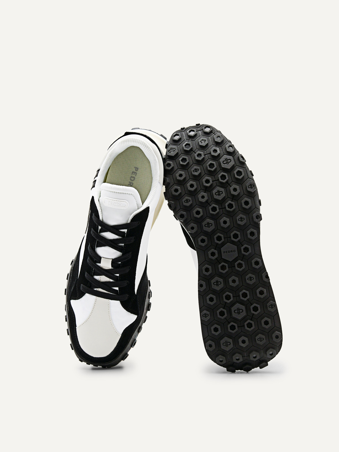 PEDRO Icon Suede Sneakers, Black