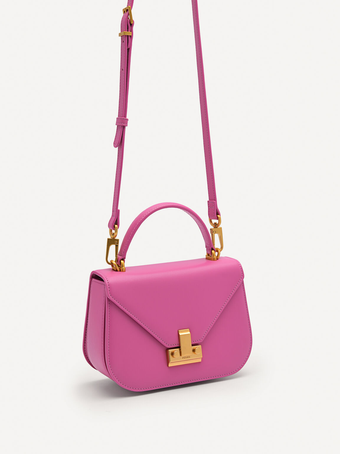 PEDRO Studio Abbey Leather Handbag, Pink