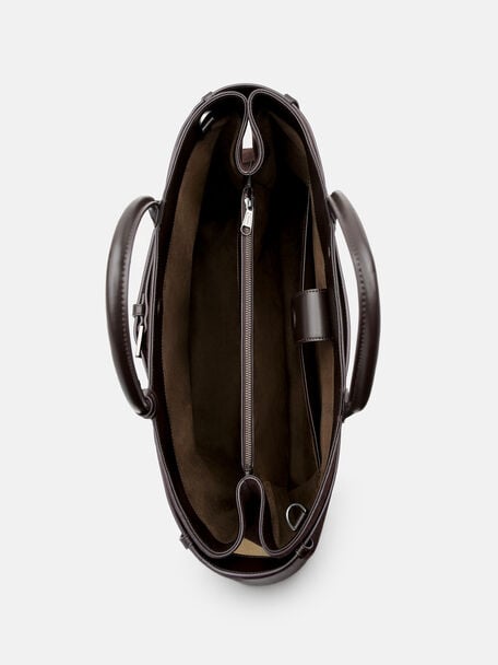 Tyson Duffel Bag, Espresso Brown Suede