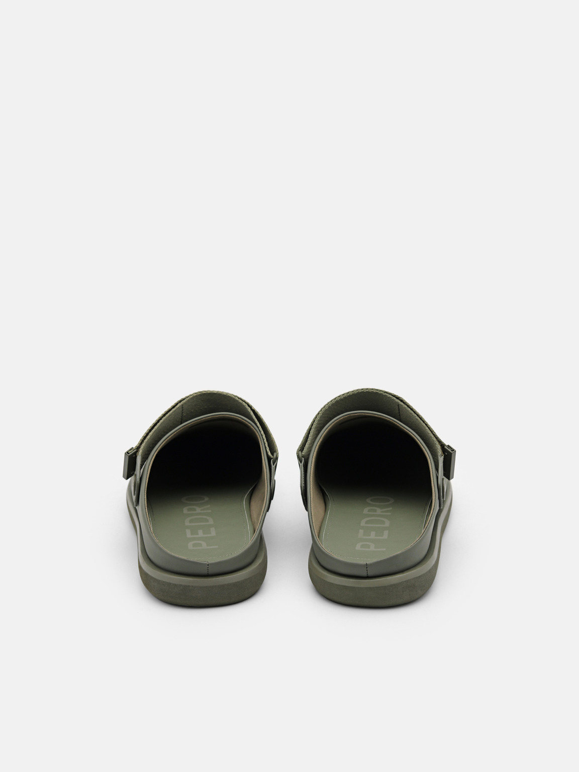 Kenzie Backstrap Sandals, Olive