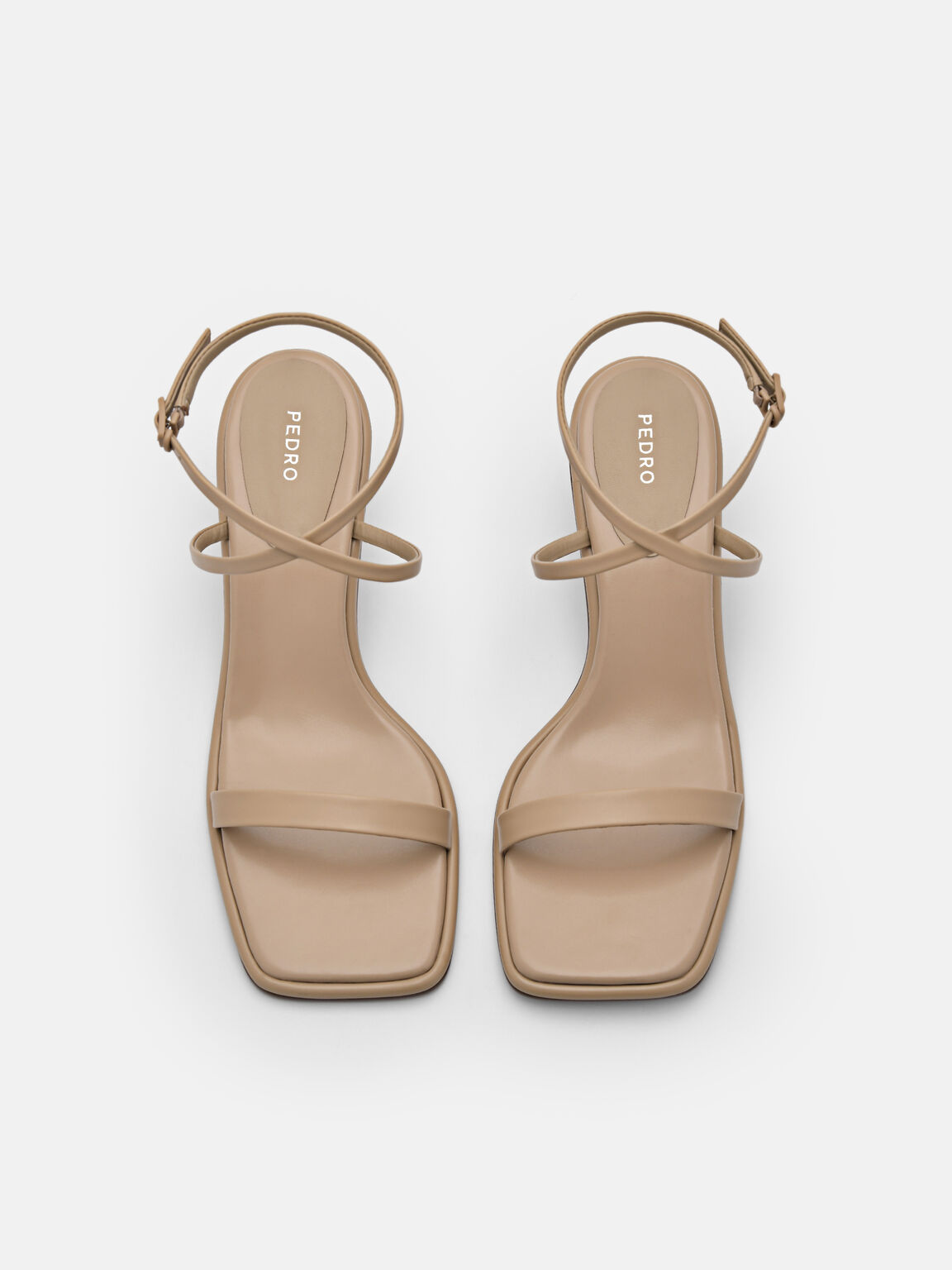Myra Heel Sandals, Sand