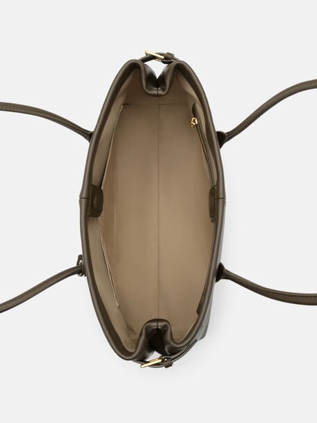 Laurel Leather Handbag, Dark Olive