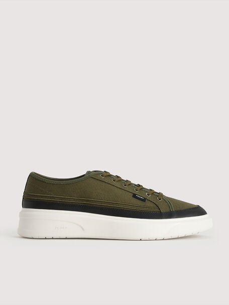 Sustainable Court Sneakers, Olive