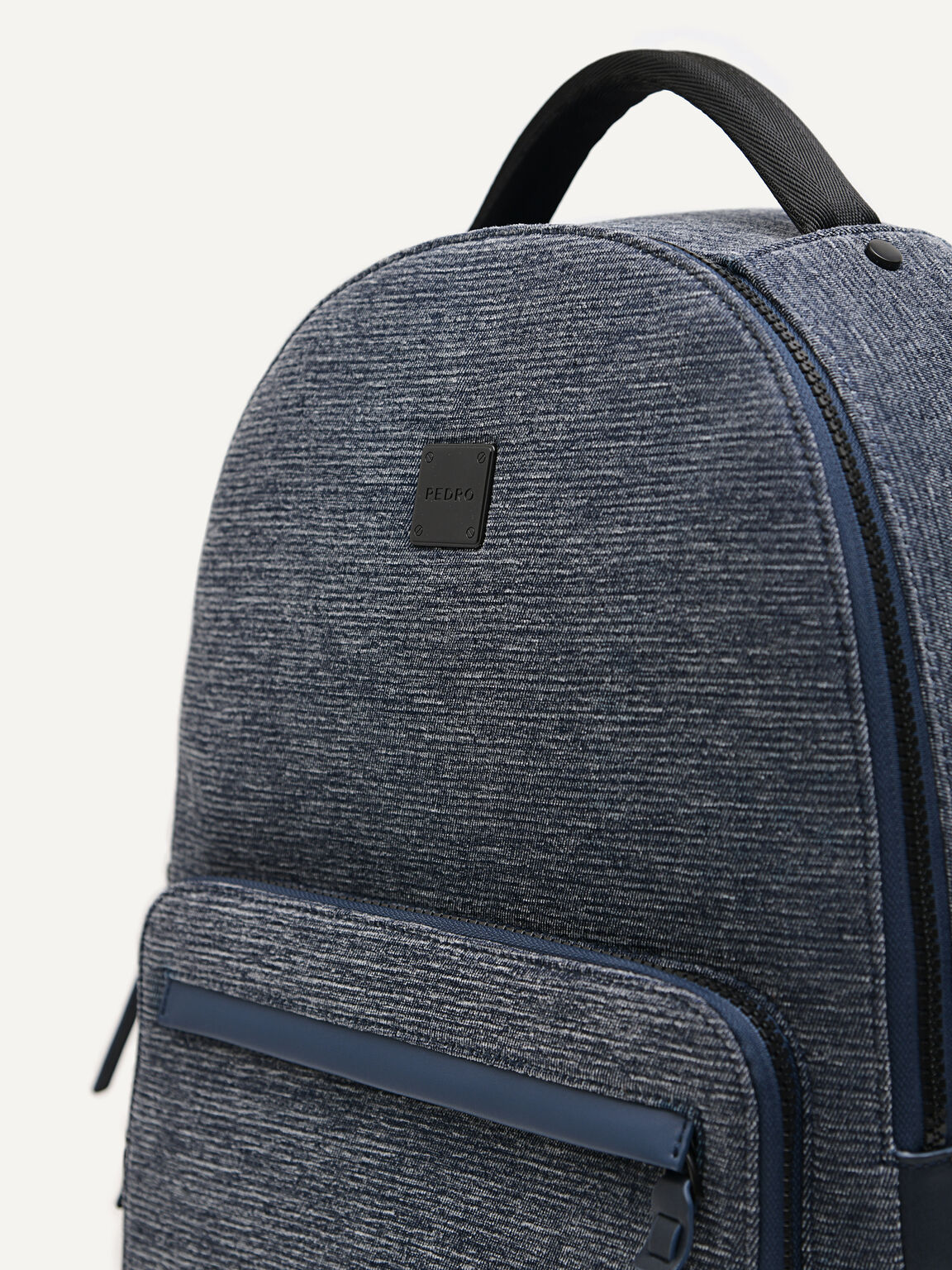 Fabric Backpack, Navy