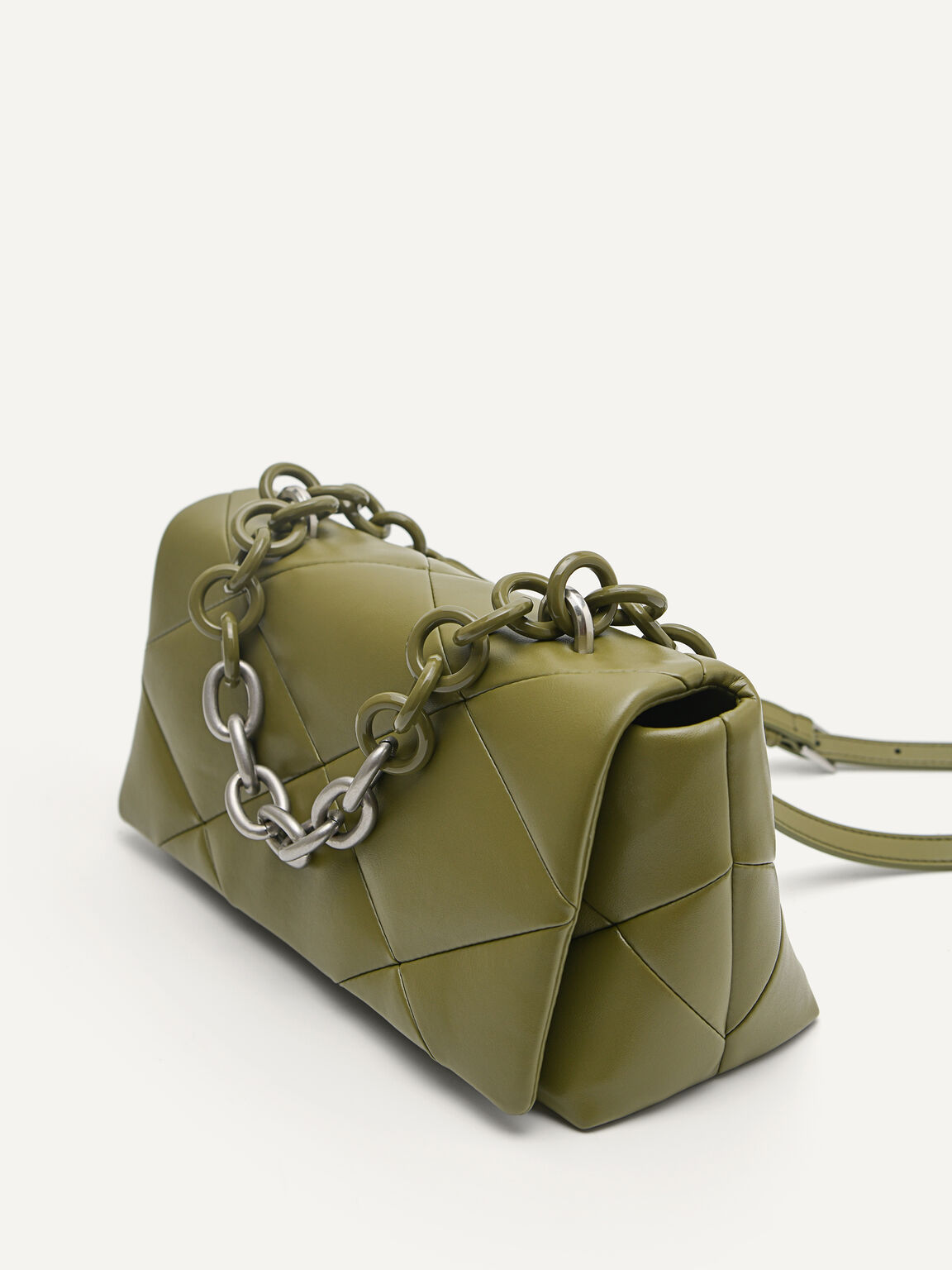 Charlotte Shoulder Bag, Military Green