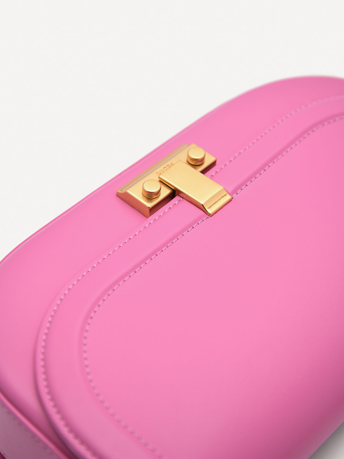 PEDRO Studio Millie Leather Shoulder Bag, Pink