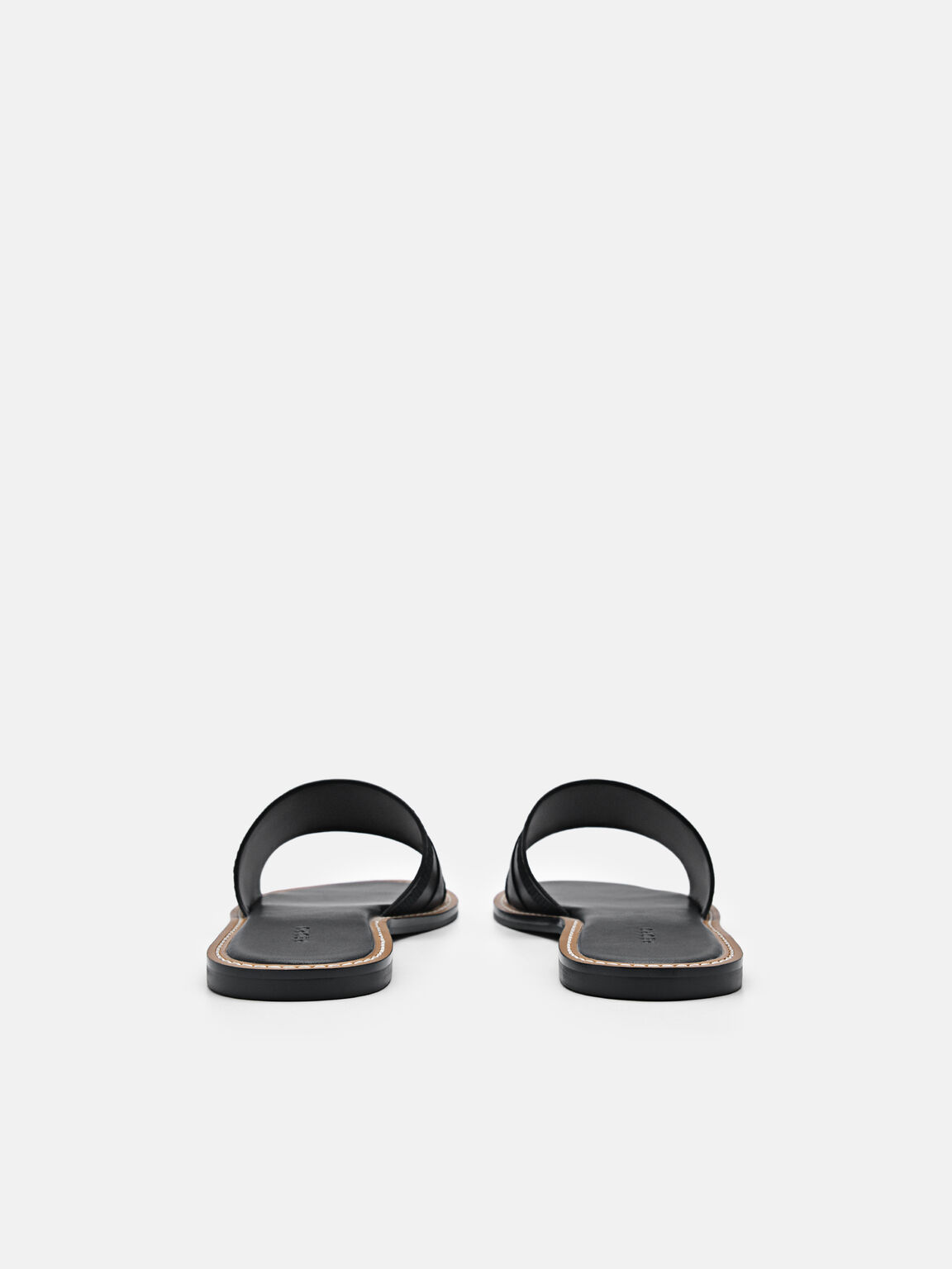 Slide Sandals, Black