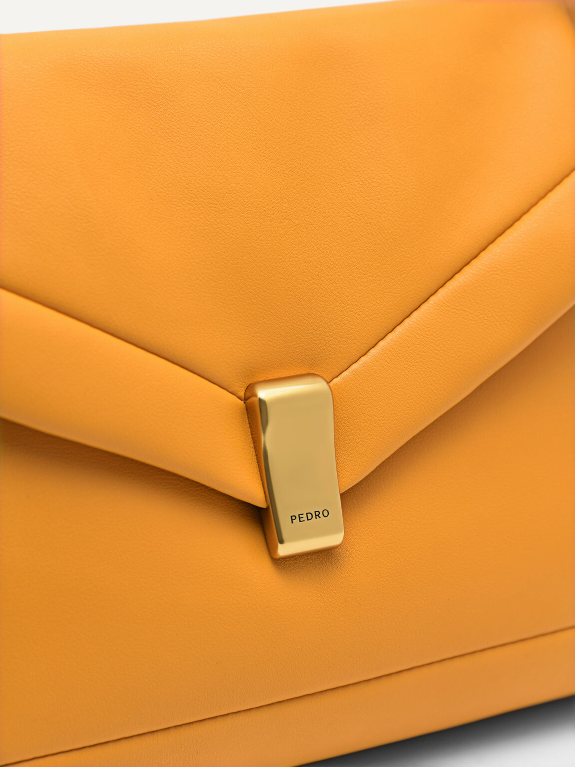 Pinto Shoulder Envelope Bag, Mustard