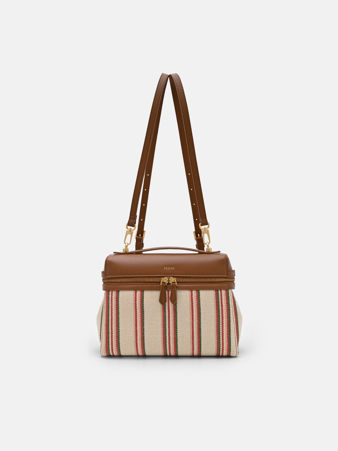 PEDRO x EFI Alyssa Leather Backpack, Multi Canvas