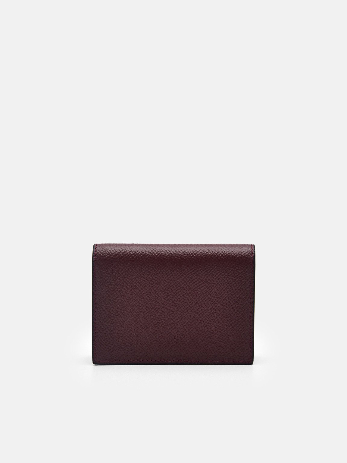 PEDRO Icon Leather Bi-Fold Card Holder, Mahogany