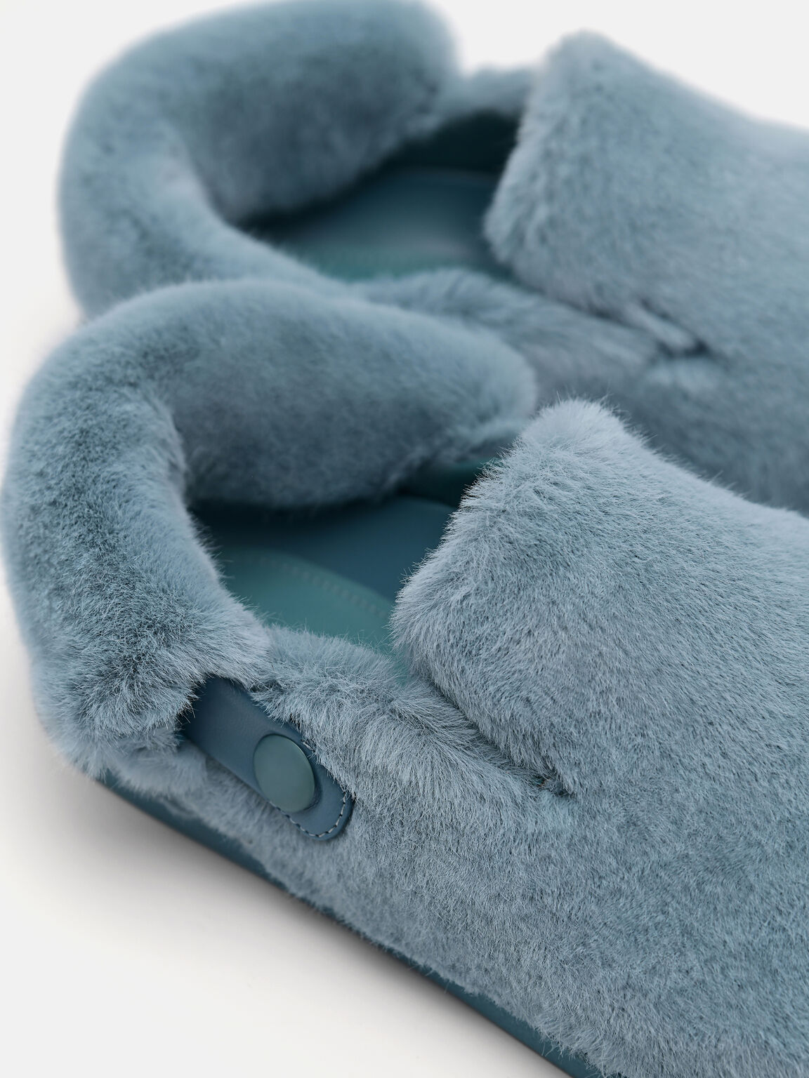 Valenok Mule with Adjustable Backstrap, Turquoise