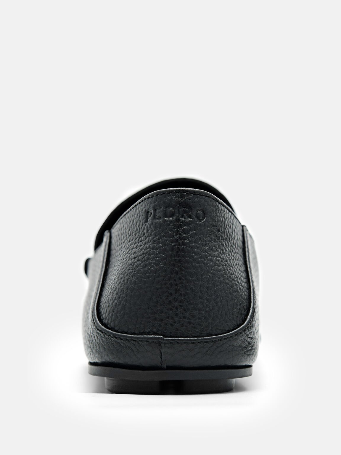 Leather Loafers, Black