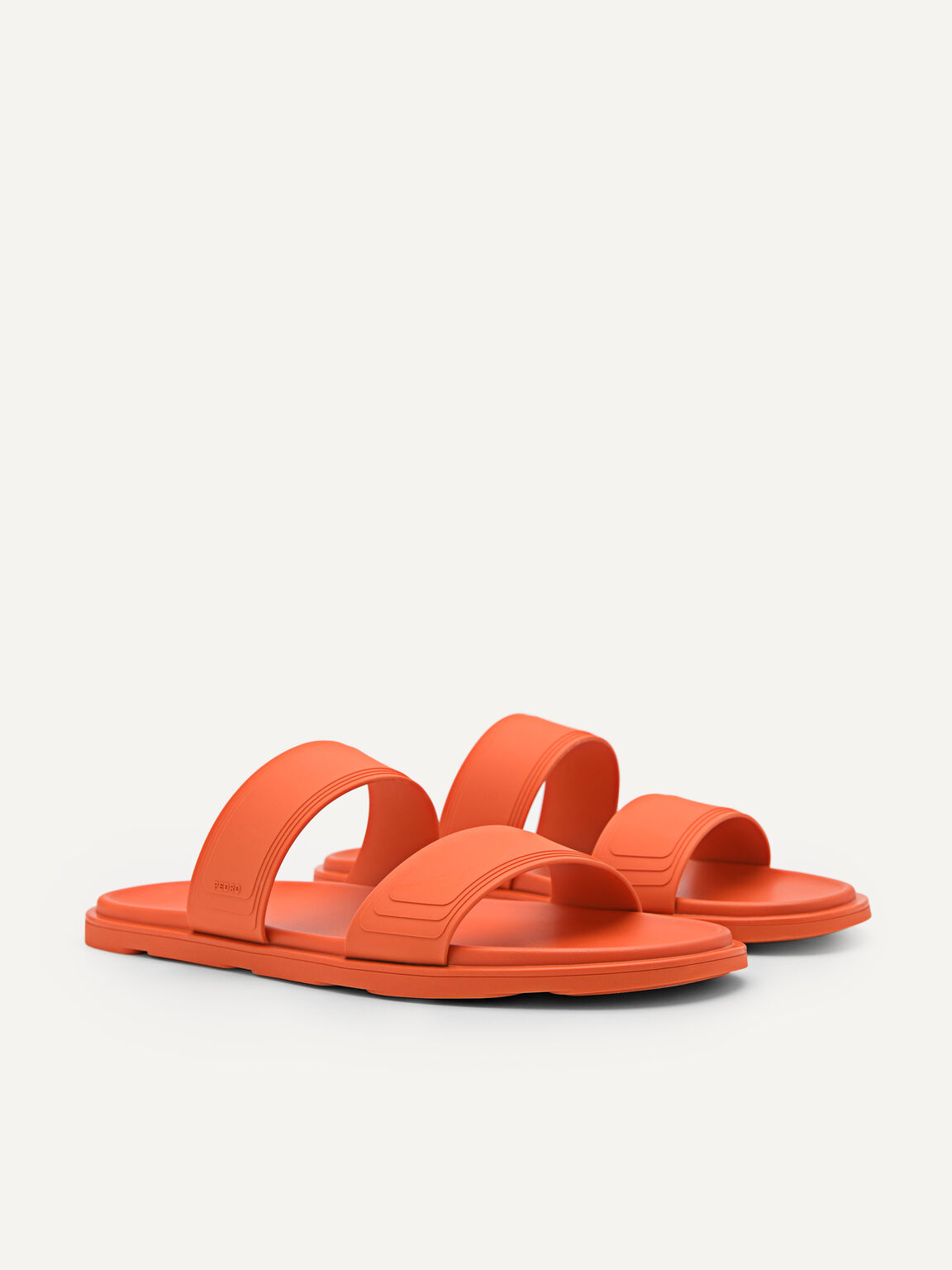 Orange Pascal Slide Sandals - PEDRO HK