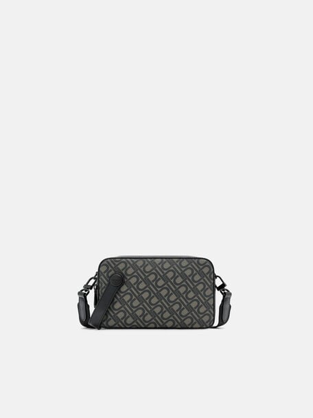 Leather Sling Bag, Black2