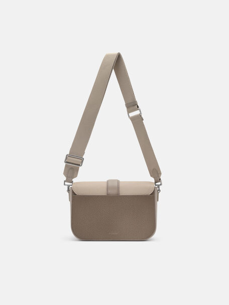 Tex Leather Crossbody Bag, Multi Tumble