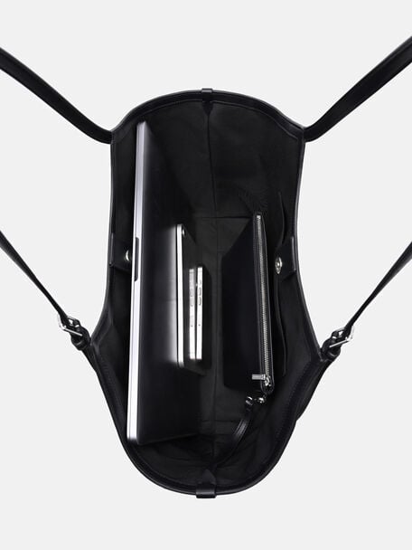 Melka Oversized Tote Bag, Black