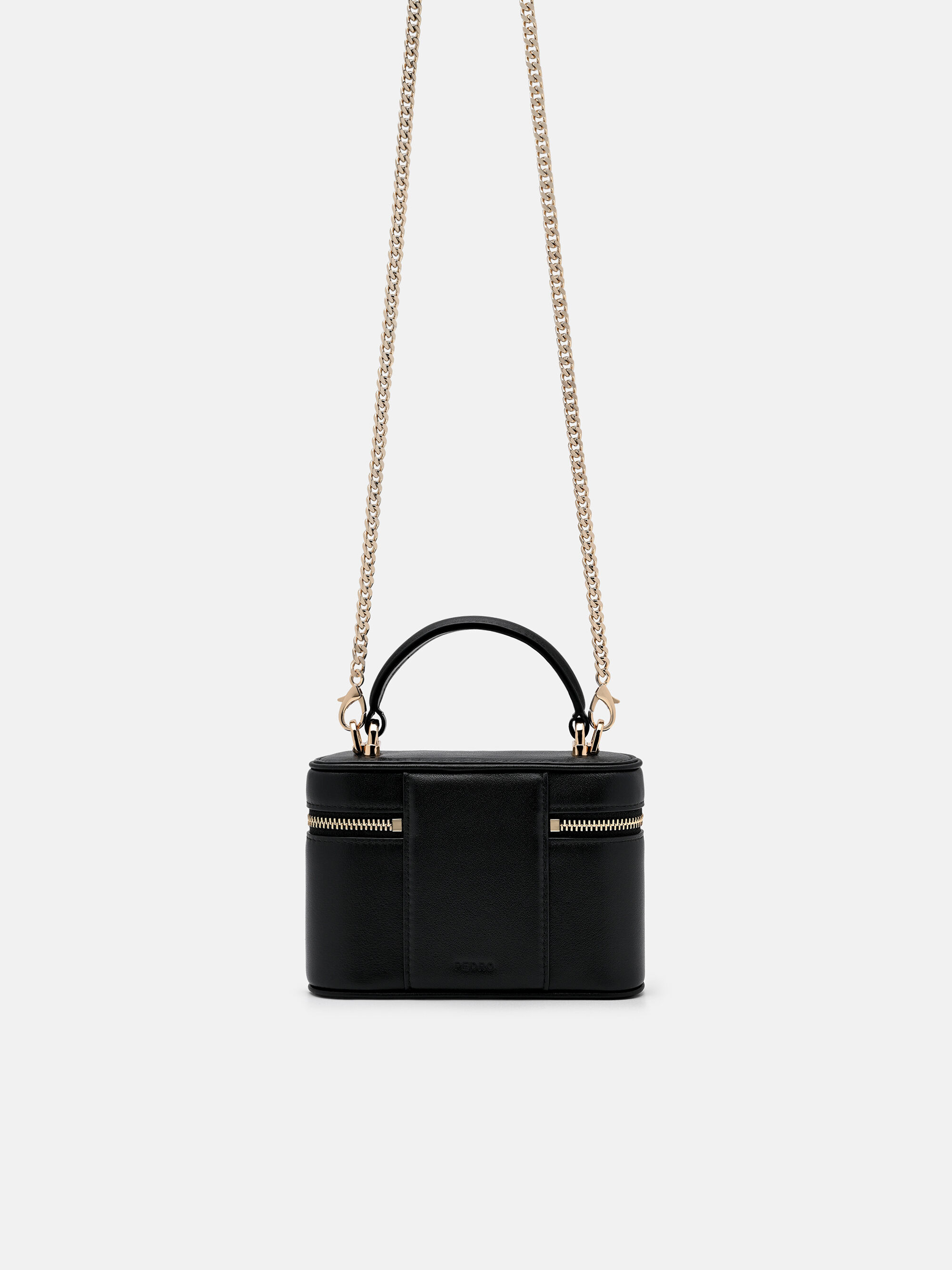 Black Ari Leather Vanity Case - PEDRO KW
