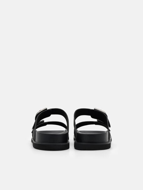Men's Helix Slide Sandals, Black