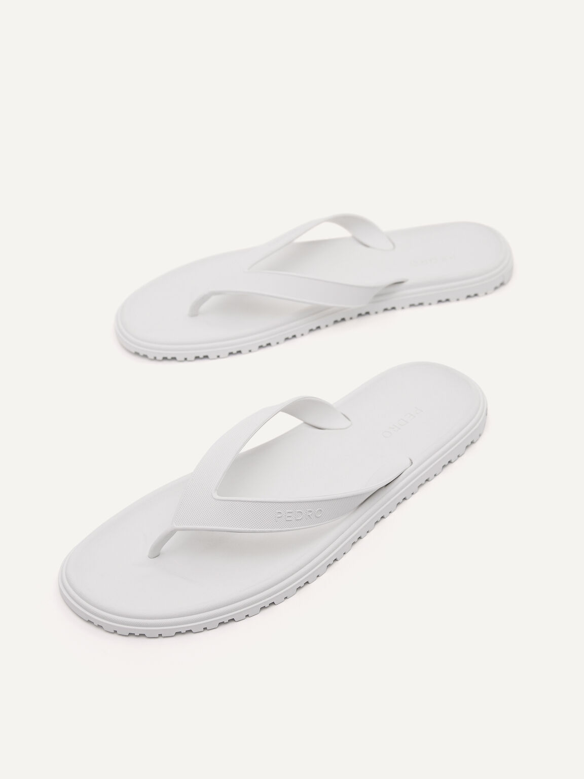 Thong Sandals, White