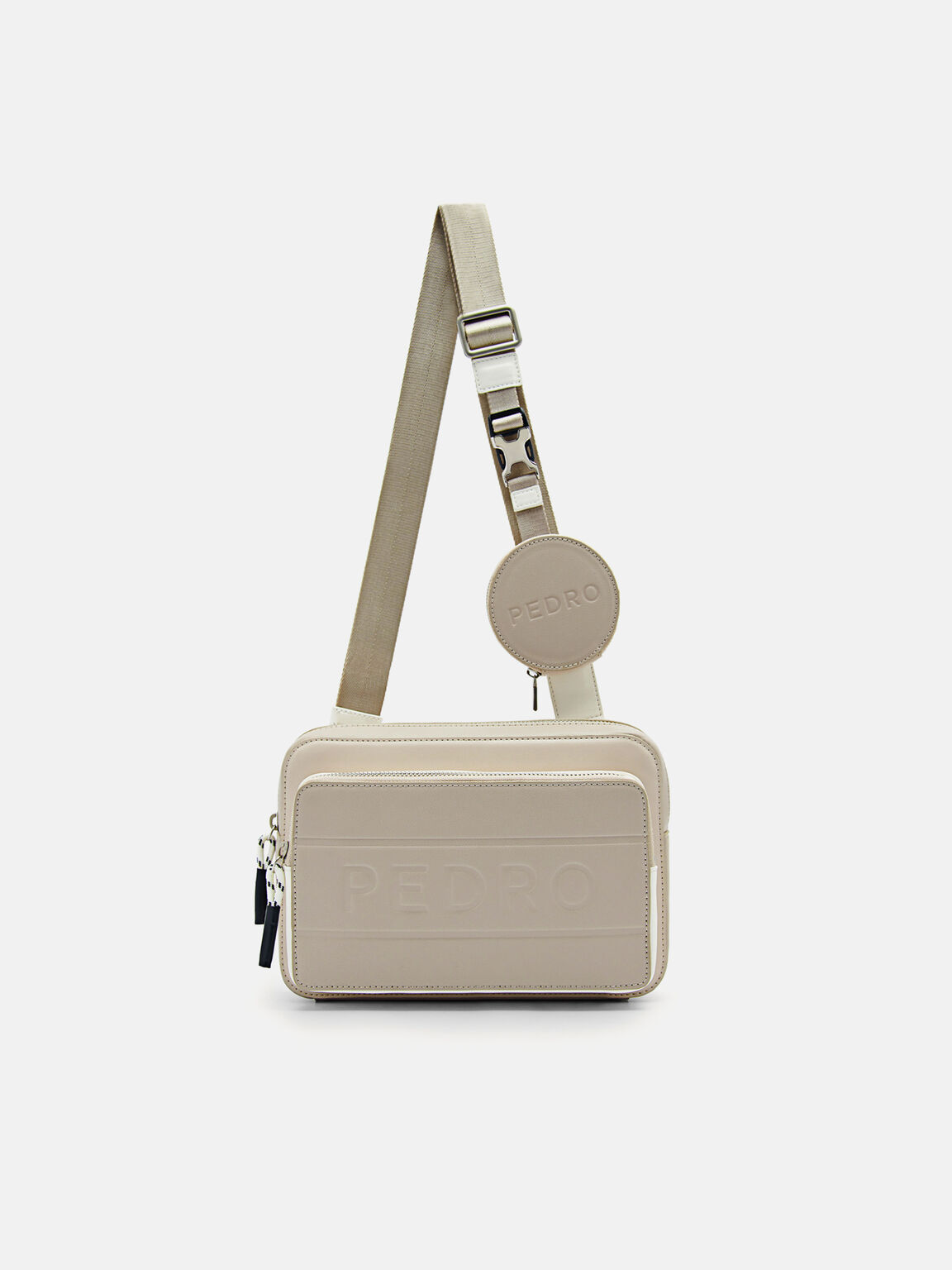 Flynn Casual Sling Bag, Taupe