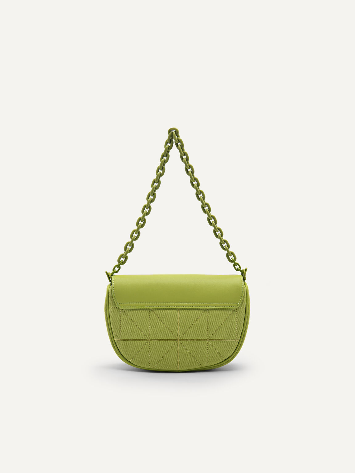 rePEDRO Twill Handbag, Green