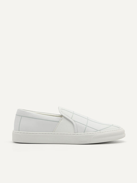 Slip On Sneakers, White