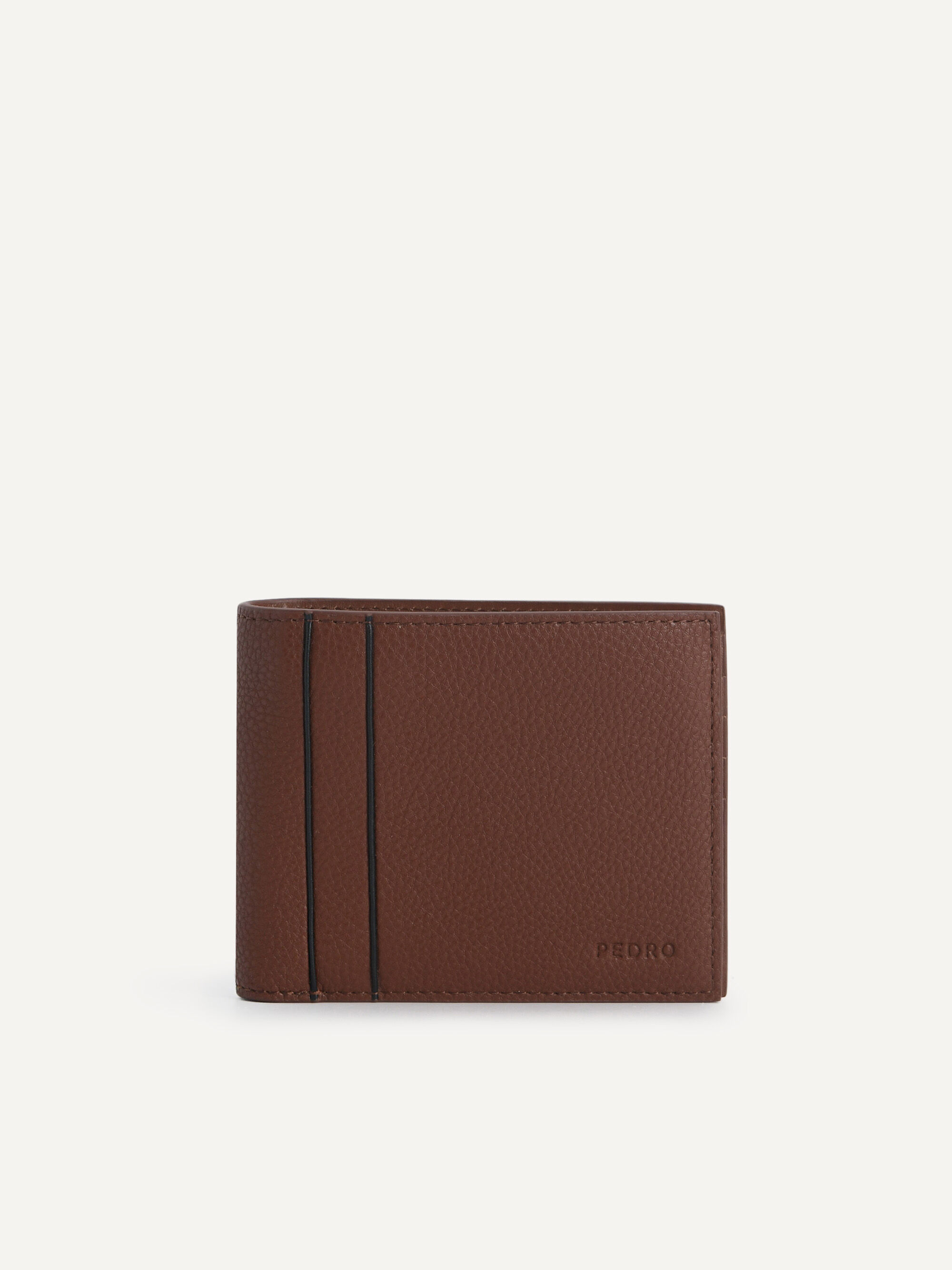 cognac wristlet