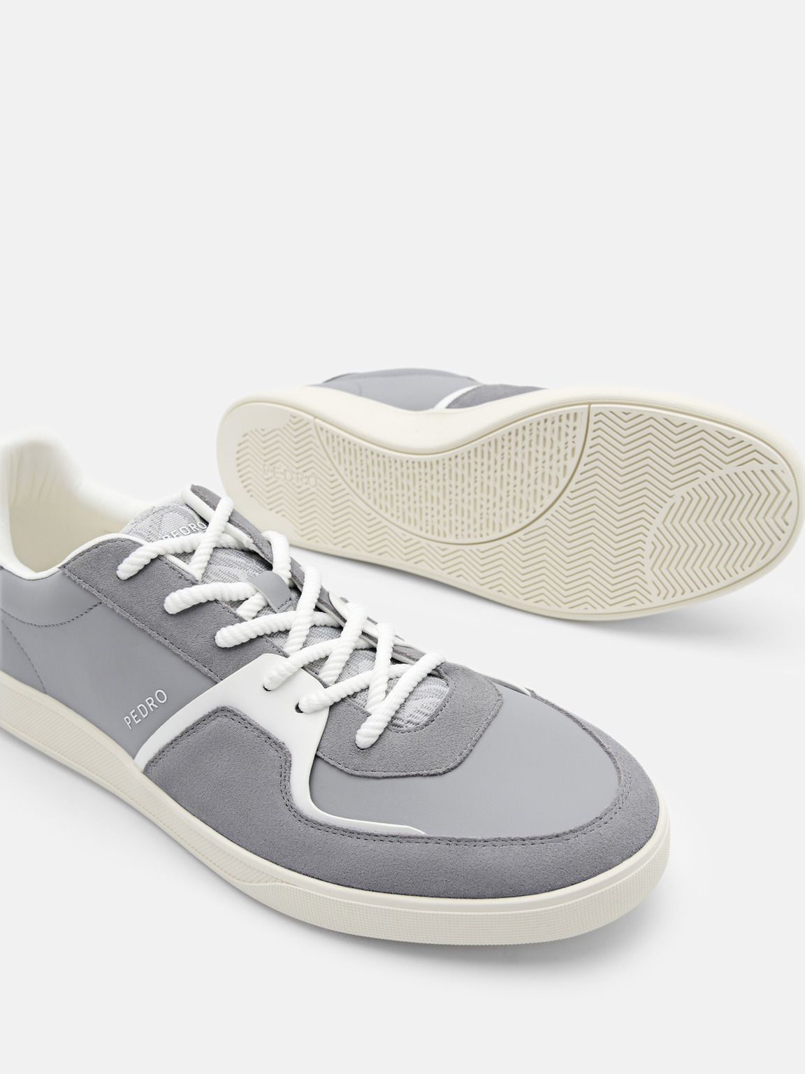 Men's PEDRO Icon Fleet Sneakers, Grey