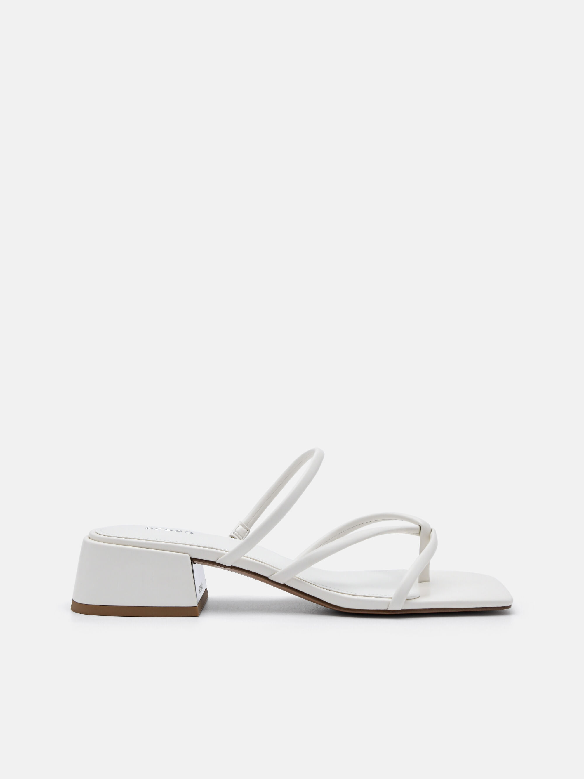 Chalk Effie Heel Sandals - PEDRO US