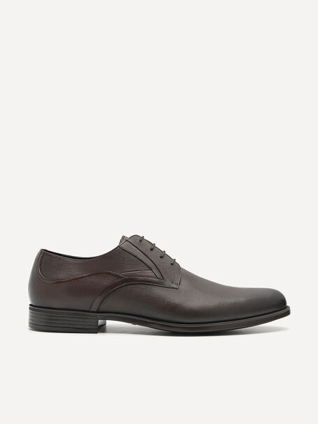 Ford Leather Derby Shoes, Brown