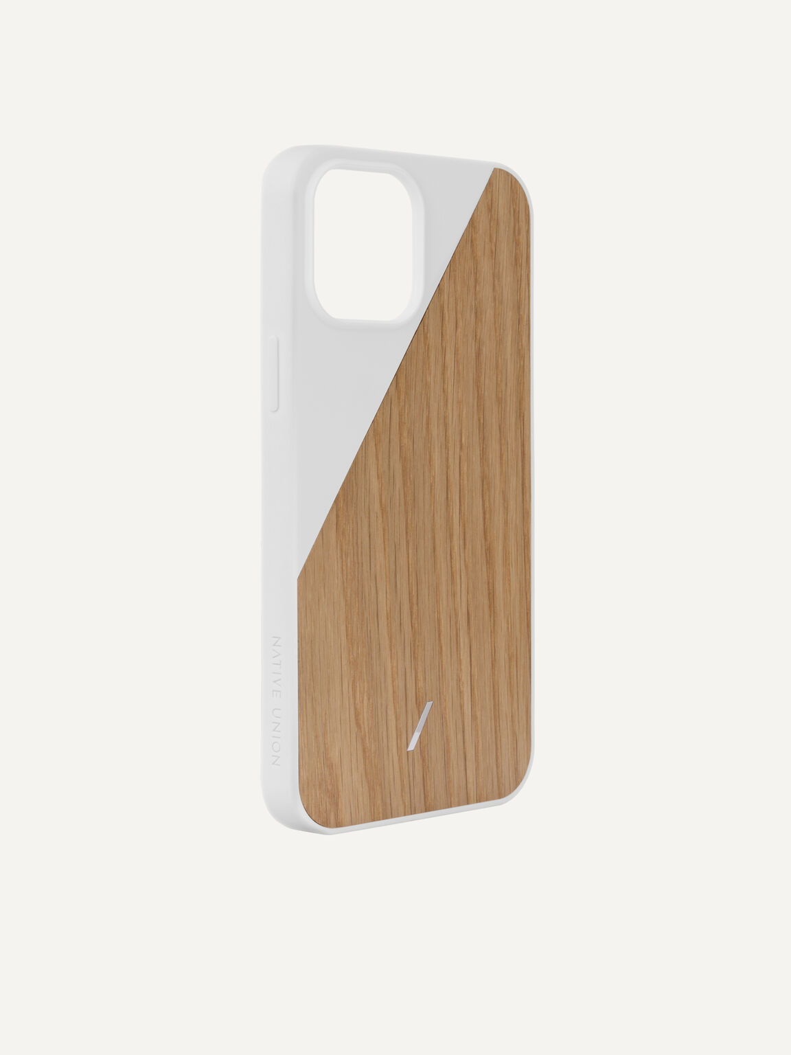 Genuine Wood iPhone 12 Max Pro Case, White