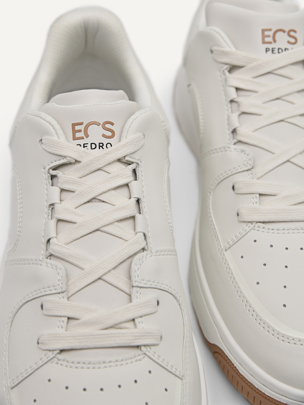 男士EOS運動鞋, 粉笔白