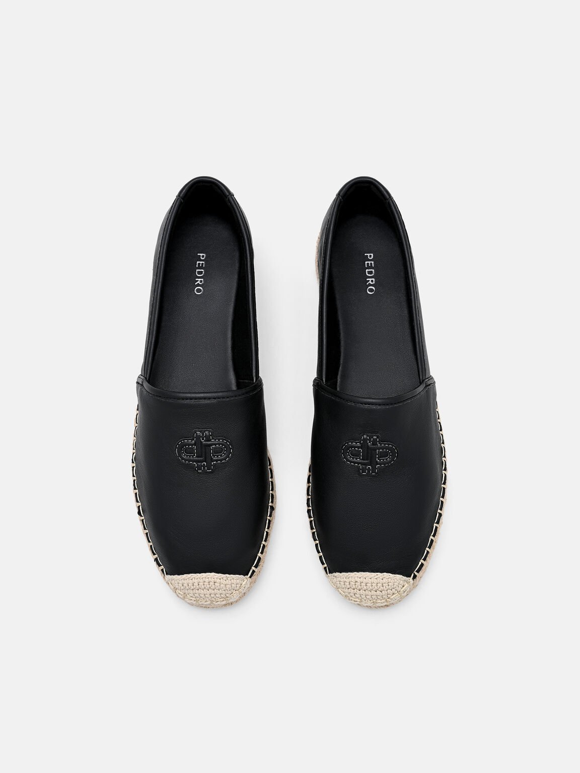 Leather Loafers, Black