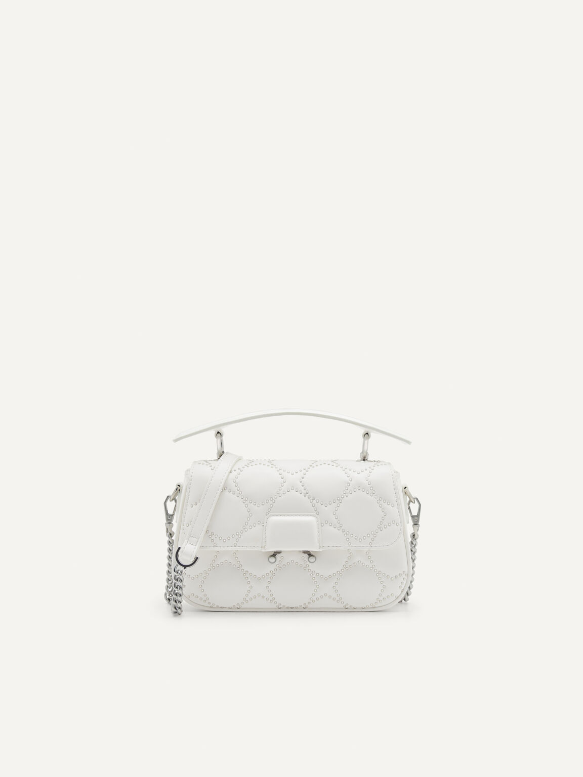 Maisie Mini Shoulder Bag, White