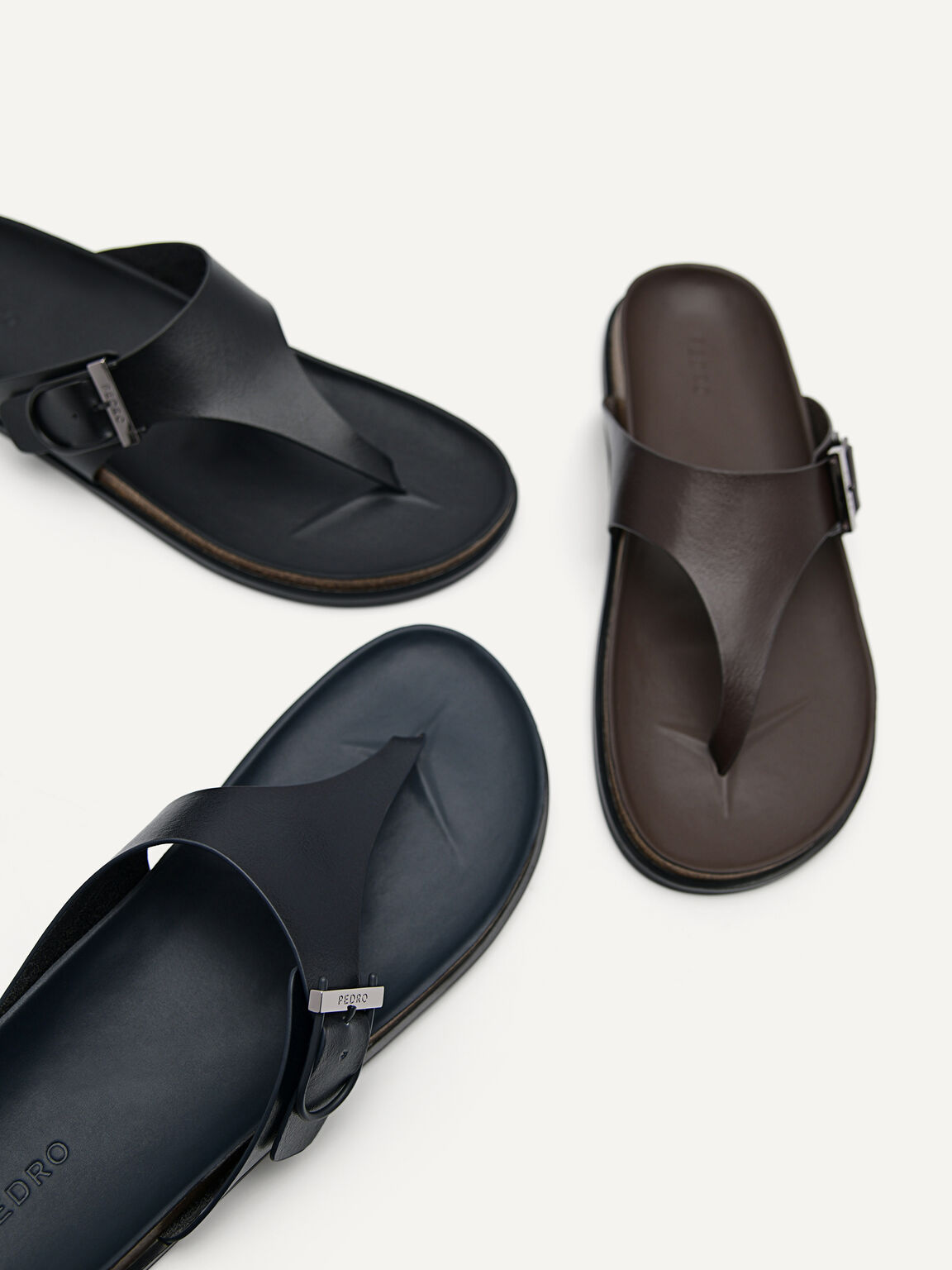 Thong Sandals, Black