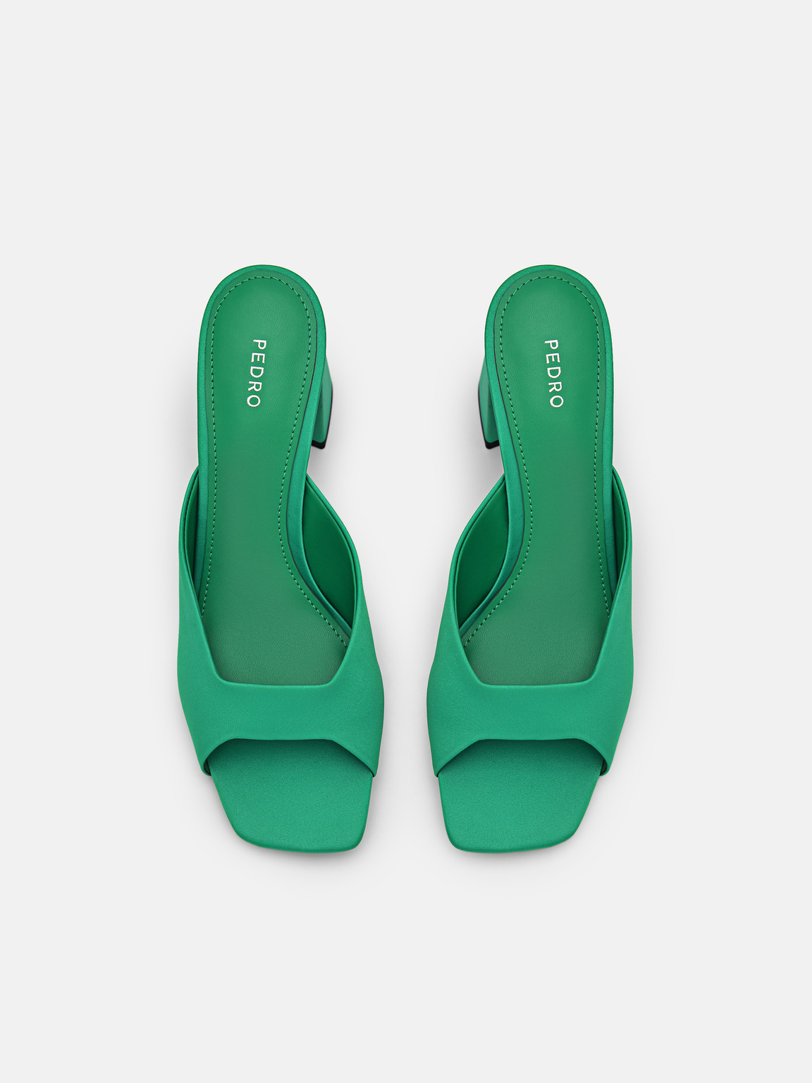 Peggy高跟涼鞋, 绿色