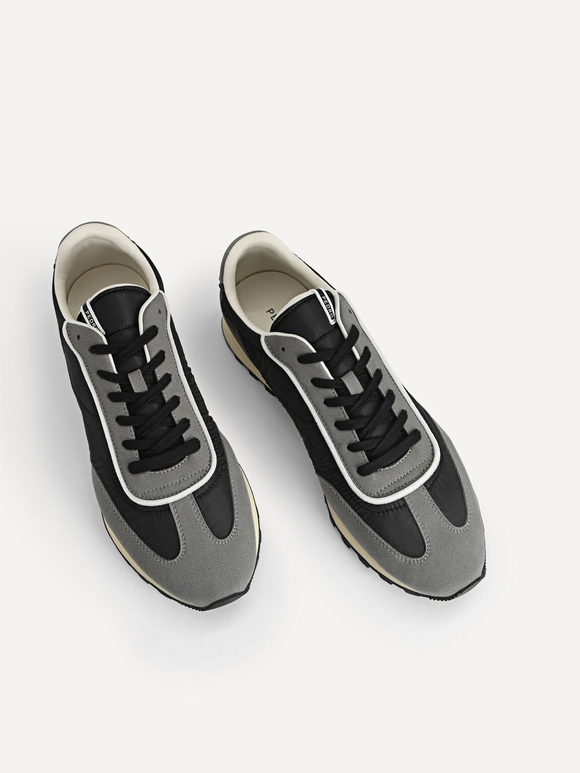 Nylon Sneakers, Black