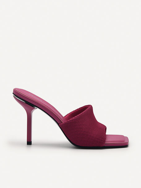 皮革翼尖牛津鞋, 紫红色