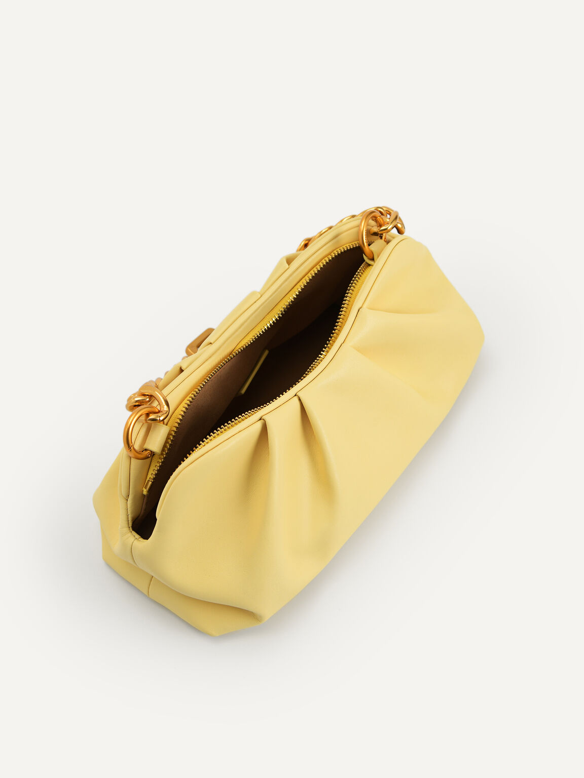 Chained Clutch, Light Yellow, hi-res