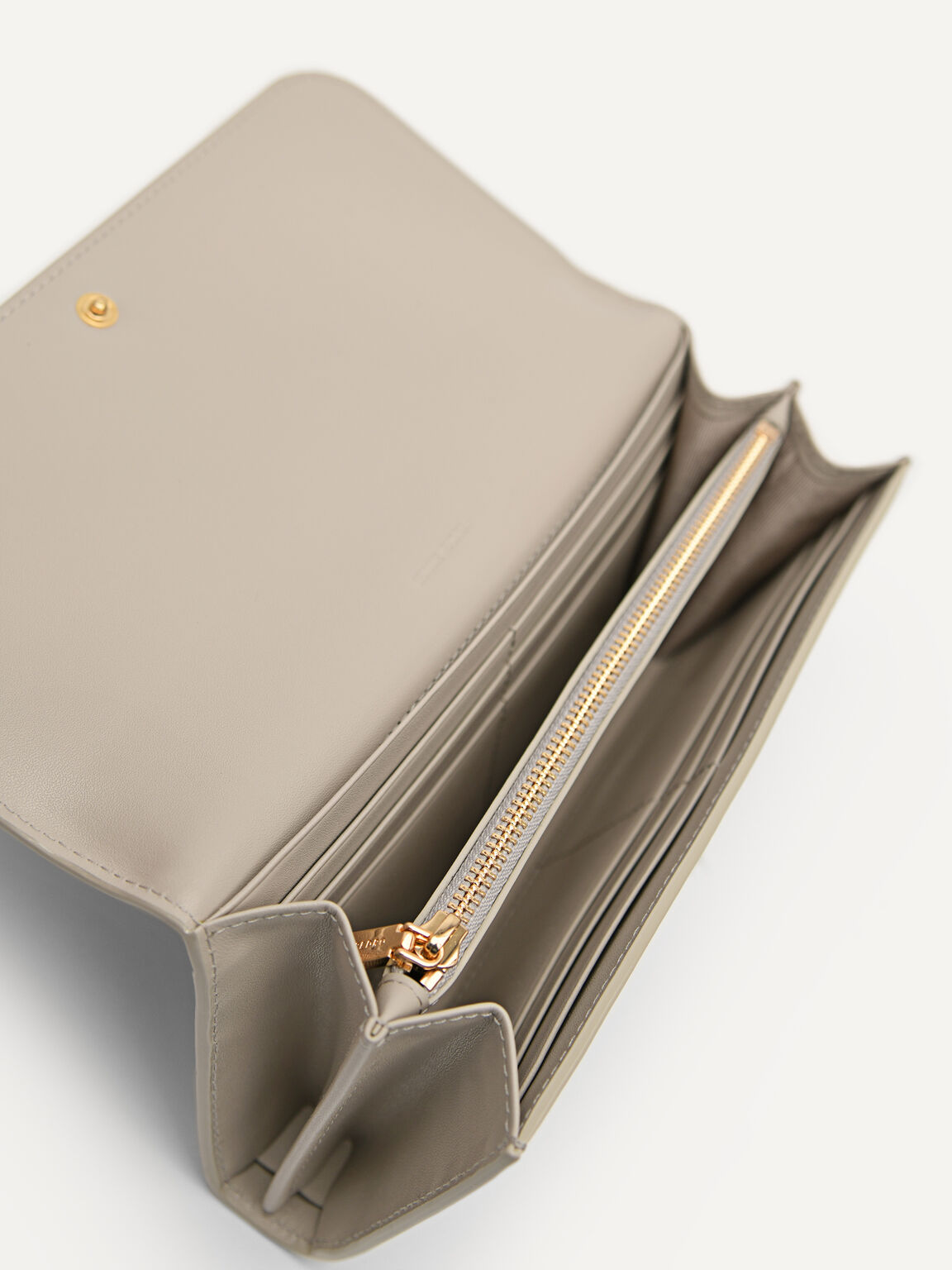 PEDRO Studio Leather Bi-Fold Wallet, Taupe