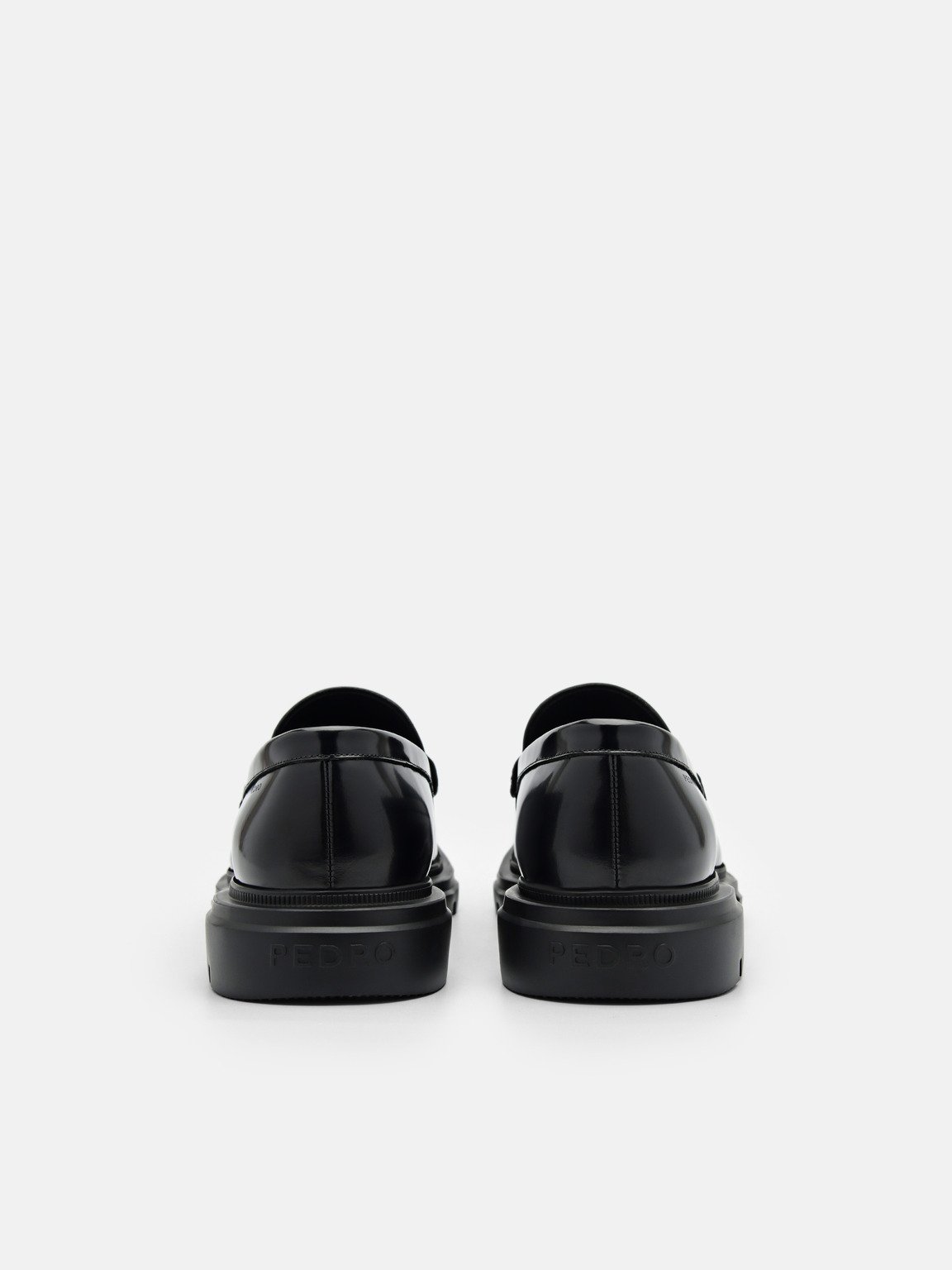 Men's Ellis Leather Loafers, Black