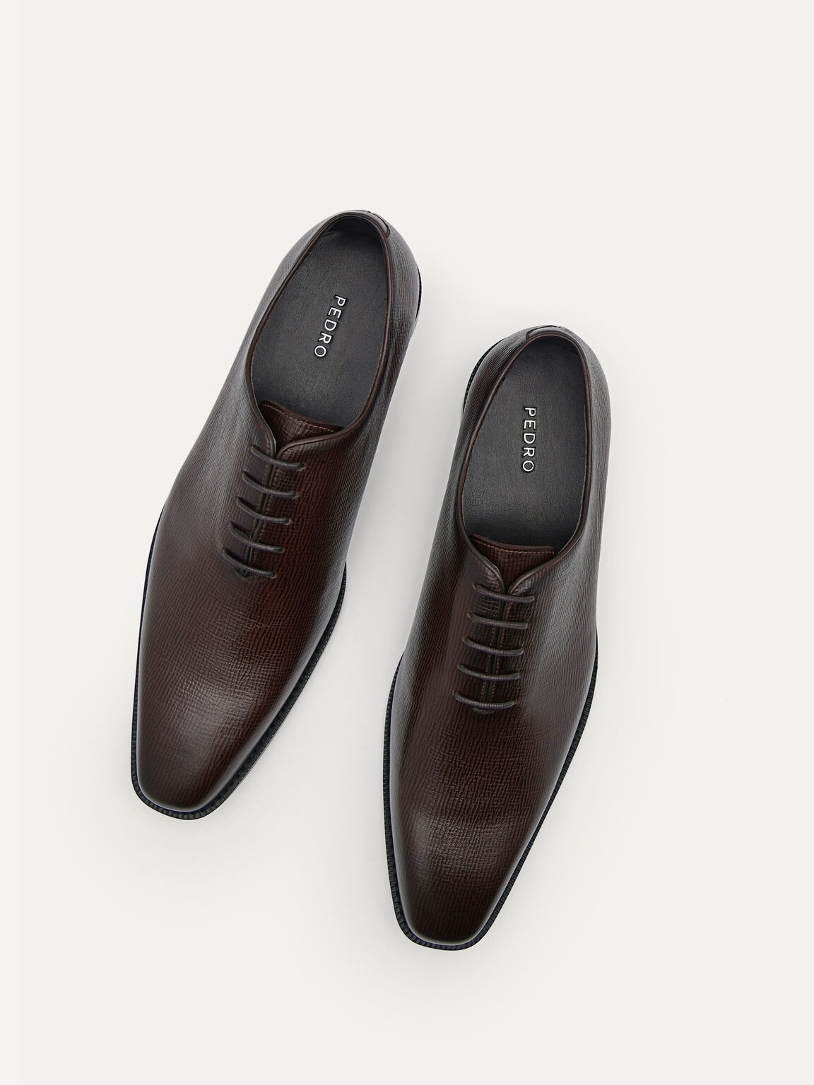 Brando Oxford Shoes, Dark Brown