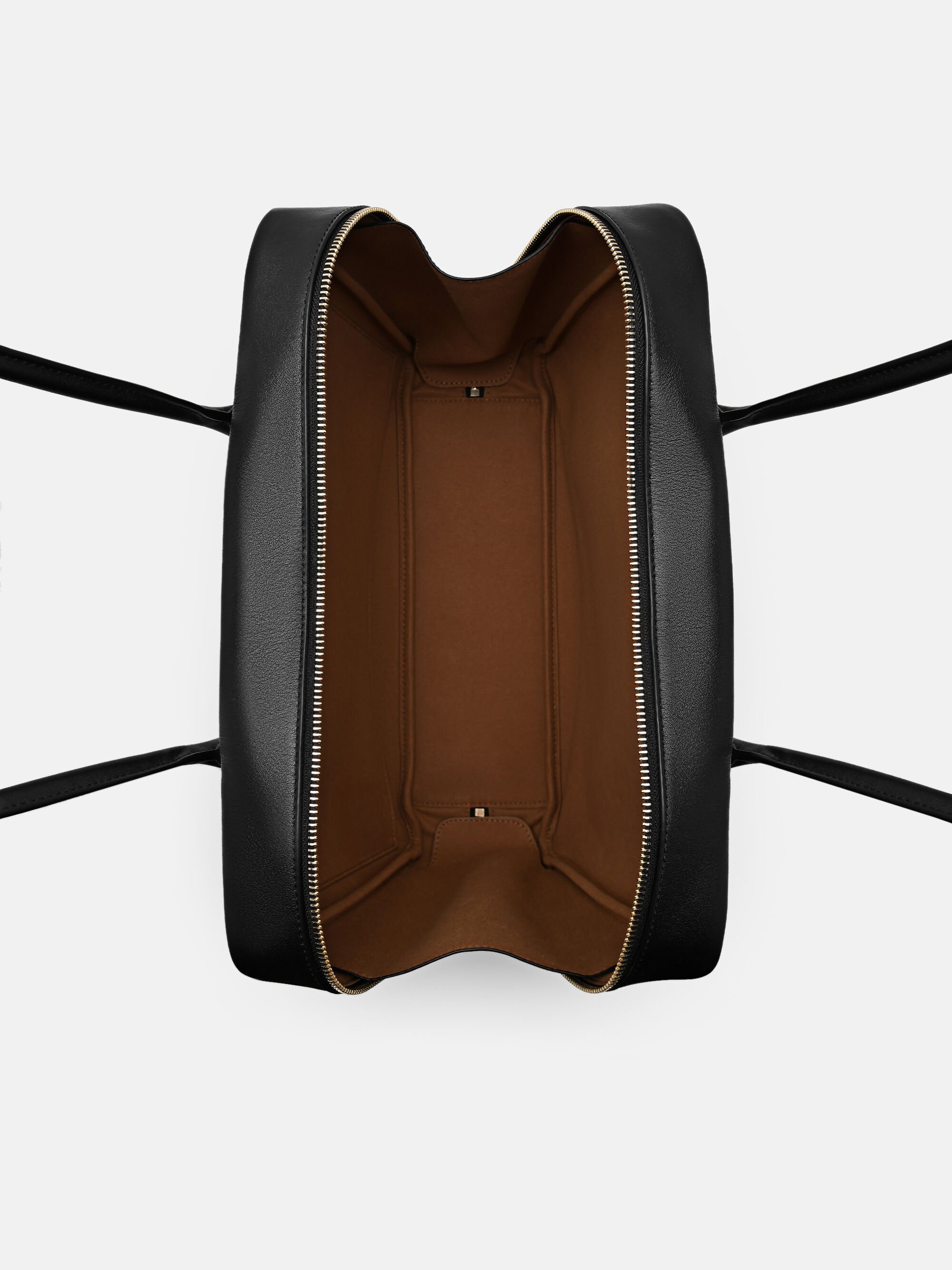 Black Caddie Leather Bowling Bag - PEDRO US