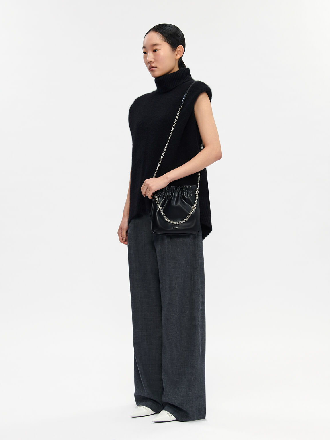 Cami Shoulder Bag, Black