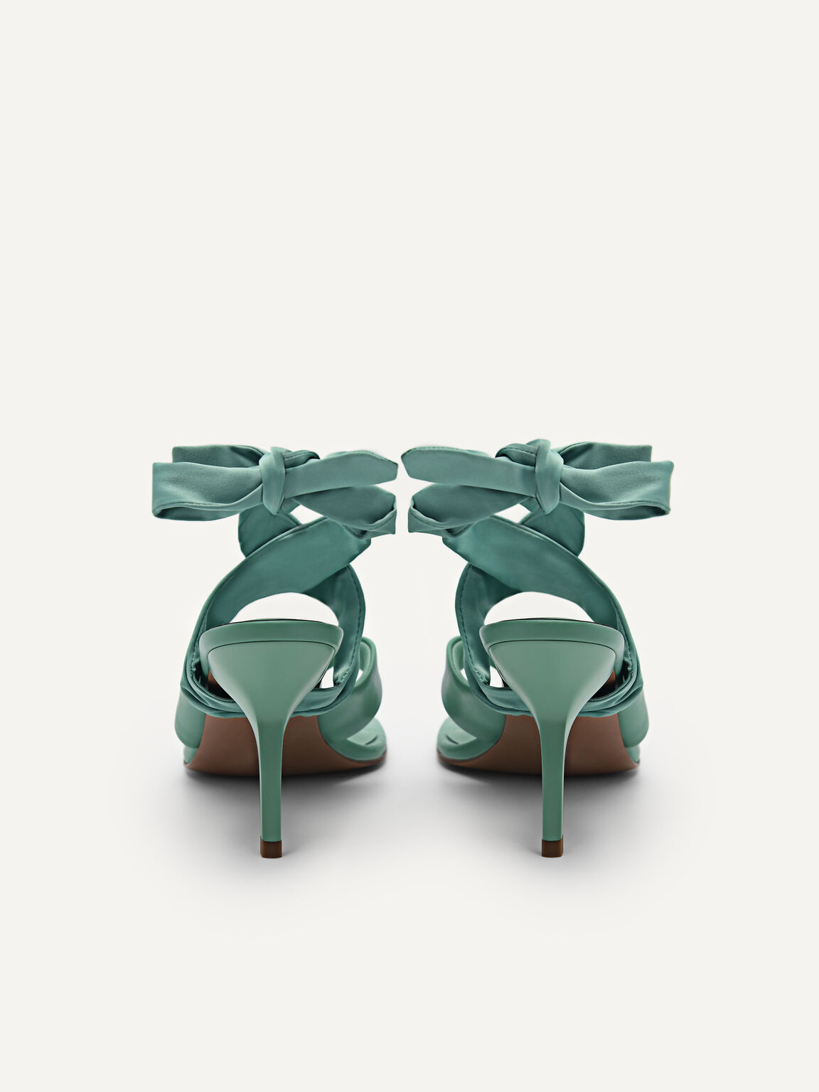 Green Carolyn Heel Sandals - PEDRO BN