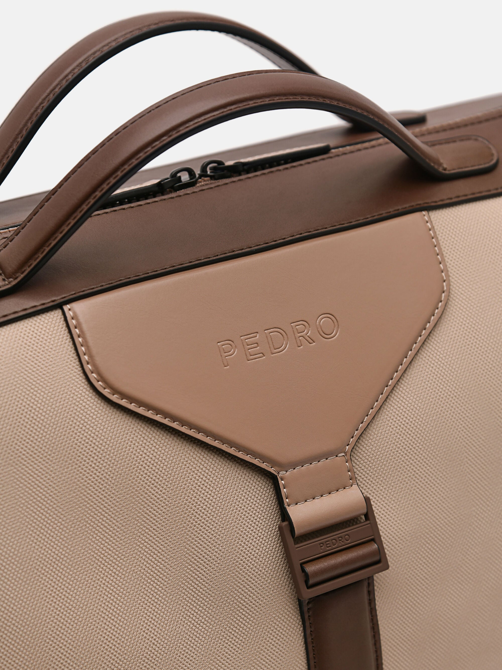 Taupe Jet Set Duffel Bag - PEDRO US